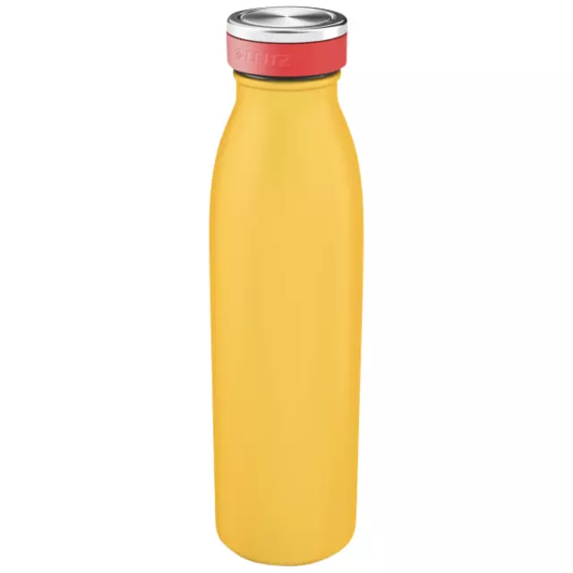 Een Drinkfles Leitz Cosy geïsoleerd geel 500ml koop je bij EconOffice