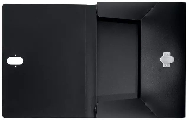 Een Documentenbox Leitz Recycle A4 PP zwart koop je bij Van Leeuwen Boeken- en kantoorartikelen
