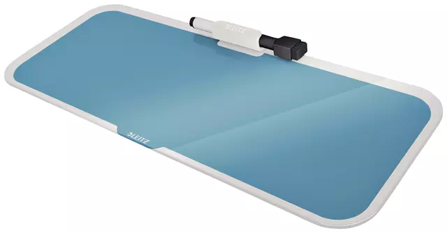 Een Glas Desktop Pad Leitz Cosy blauw koop je bij KantoorProfi België BV