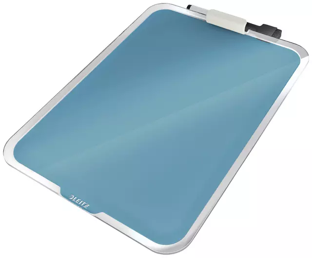 Een Glas Desktop Flipover Leitz Cosy blauw koop je bij Kantoorvakhandel van der Heijde