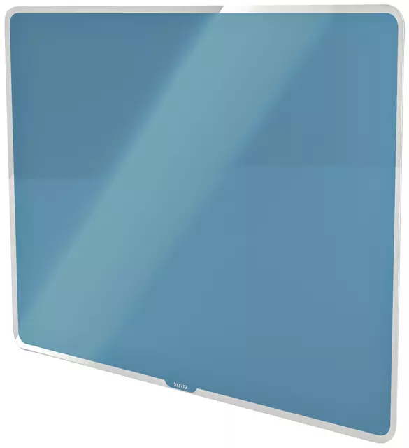 Een Glasbord Leitz Cosy magnetisch 600x400mm blauw koop je bij Van Hoye Kantoor BV