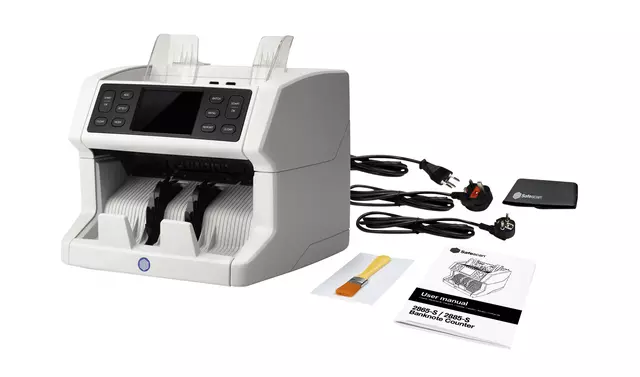 Een Biljettelmachine Safescan 2865-S wit koop je bij L&N Partners voor Partners B.V.
