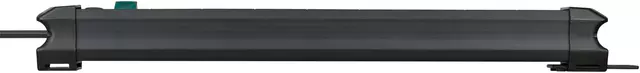 Een Stekkerdoos Brennenstuhl Premium 8-voudig 3m zwart koop je bij Kantoorvakhandel van der Heijde
