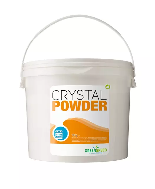 Een Vaatwasmachine zout Greenspeed Crystal Salt 10kg emmer koop je bij Kantoorvakhandel van der Heijde