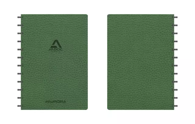 Een Schrift Adoc Business A4 ruit 5x5mm 144 pagina's 90gr groen koop je bij EconOffice