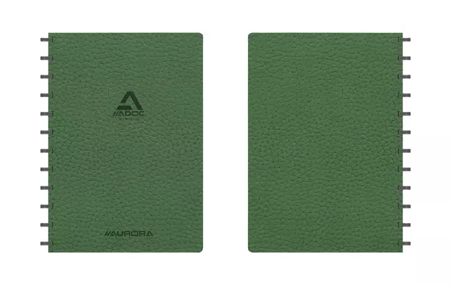 Een Cahier ADOC Business A4 carreau 5x5mm 144 pages 90g vert koop je bij QuickOffice BV