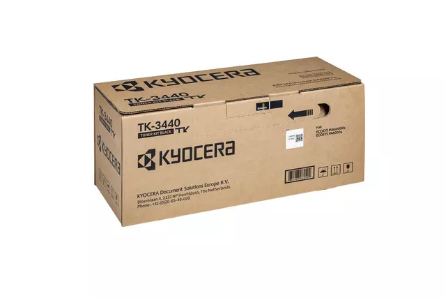 Een Toner Kyocera TK-3440K zwart koop je bij NiceSupplies.nl