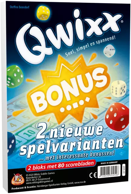 Een Qwixx Bonus koop je bij Goedkope Kantoorbenodigdheden