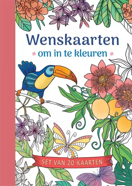 Een Wenskaarten Deltas om in te kleuren 20 stuks koop je bij Goedkope Kantoorbenodigdheden