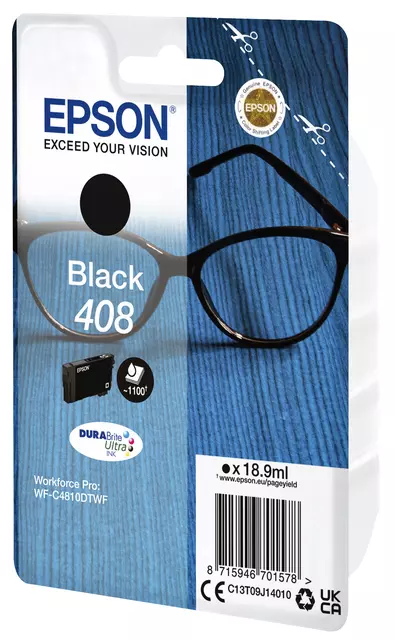 Een Inktcartridge Epson T09J140 408 zwart koop je bij L&N Partners voor Partners B.V.