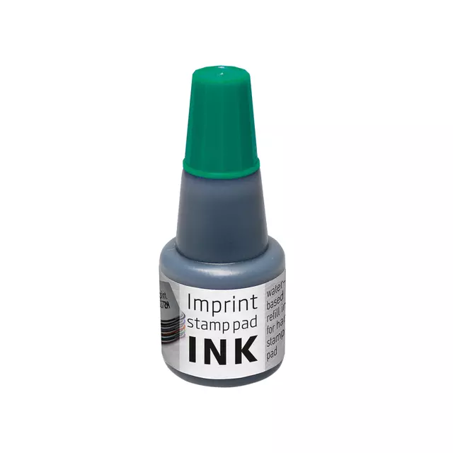 Een Stempelinkt Trodat Imprint 7711 24ML groen koop je bij Van Leeuwen Boeken- en kantoorartikelen