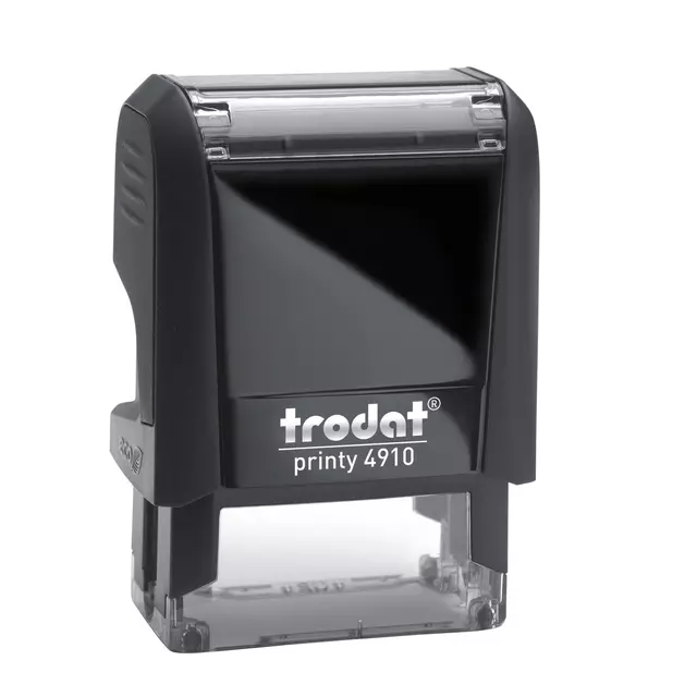 Een Tekststempel Trodat Printy 4910 personaliseerbaar zw 2regels 26x9mm koop je bij Goedkope Kantoorbenodigdheden