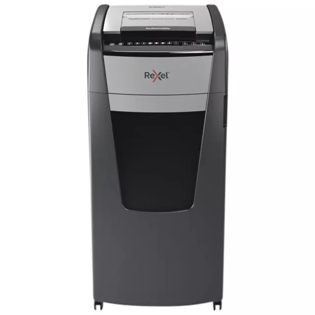 Buy your Paper shredder Rexel Optimum Auto+ 600X P4 shreds 4x30mm at QuickOffice BV