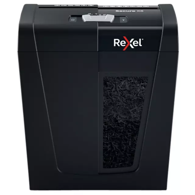 Een Papiervernietiger Rexel Secure X8 P4 snippers 4x40mm koop je bij EconOffice