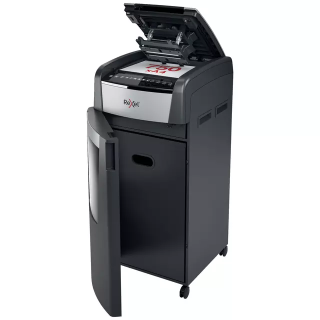 Buy your Paper shredder Rexel Optimum Auto+ 750M P5 shreds 2x15mm at QuickOffice BV