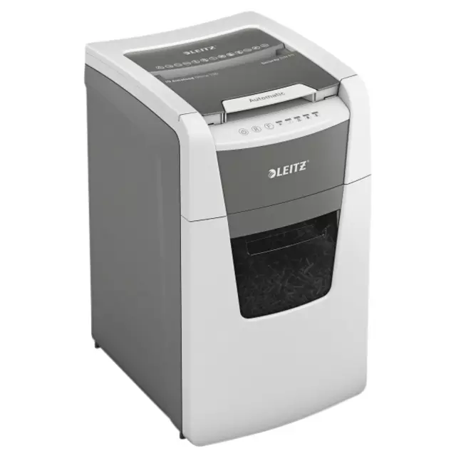 Buy your Paper shredder Leitz IQ Auto+ Office 150 P5 shreds 2x15mm at QuickOffice BV