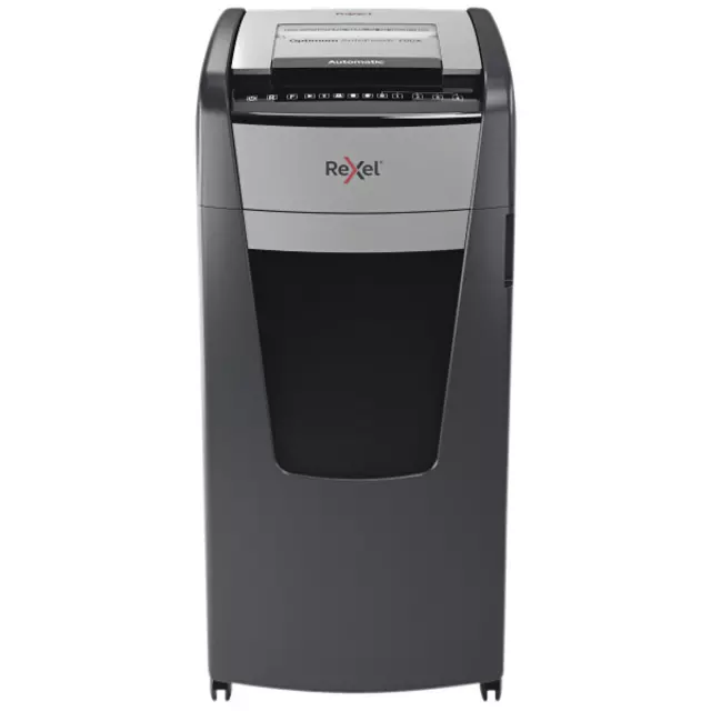 Buy your Paper shredder Rexel Optimum Auto+ 750X P4 shreds 4x30mm at QuickOffice BV