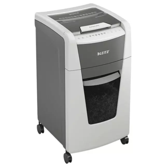 Buy your Paper shredder Leitz IQ Auto+ Office 300 P4 shreds 4x28mm at QuickOffice BV