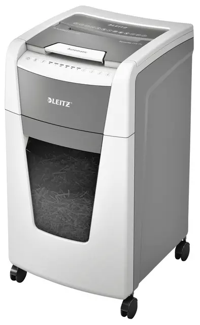 Buy your Paper shredder Leitz IQ Auto+ Office 300 P4 shreds 4x28mm at QuickOffice BV