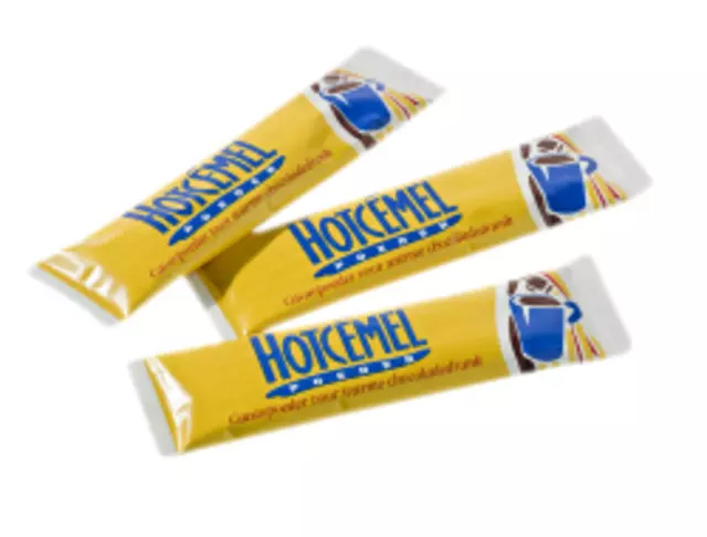 Een Chocomelsticks Hotcemel 25gr koop je bij Van Leeuwen Boeken- en kantoorartikelen