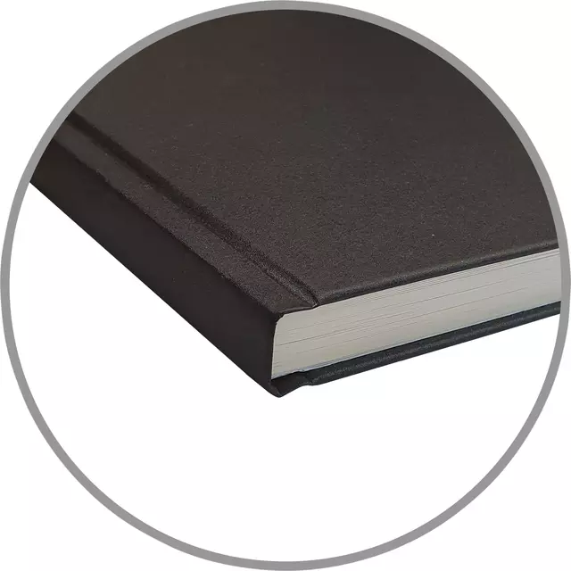 Een Dummyboek Oxford A6 96 vel 100 gram zwart koop je bij Goedkope Kantoorbenodigdheden