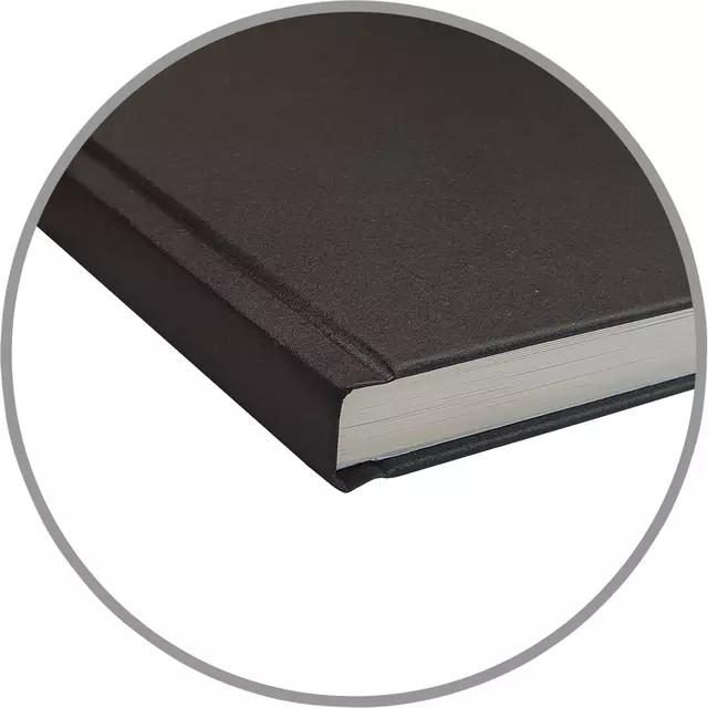 Een Dummyboek Oxford A4 96 vel 100 gram zwart koop je bij KantoorProfi België BV