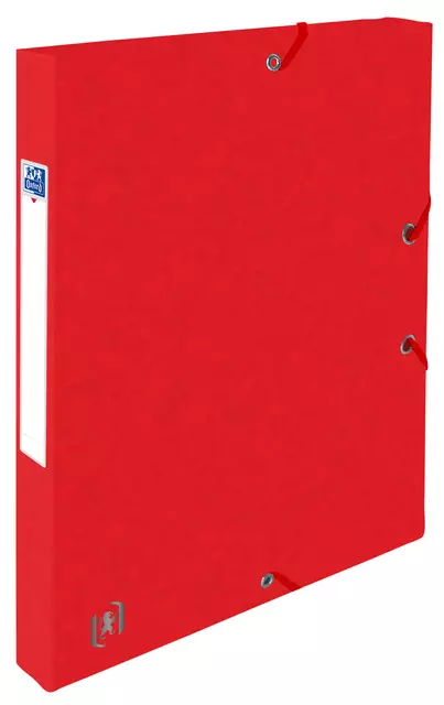 Een Elastobox Oxford Top File+ A4 25mm rood koop je bij MV Kantoortechniek B.V.