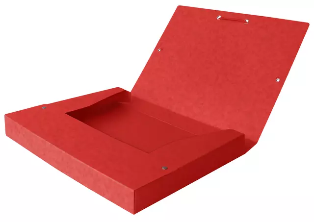 Een Elastobox Oxford Top File+ A4 25mm rood koop je bij KantoorProfi België BV