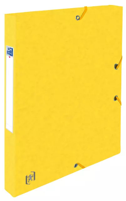 Een Elastobox Oxford Top File+ A4 25mm geel koop je bij KantoorProfi België BV