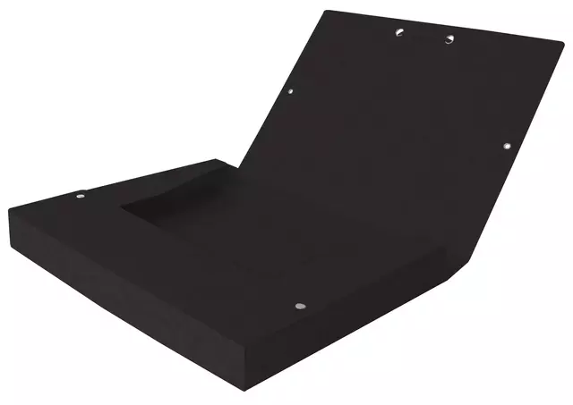 Een Elastobox Oxford Top File+ A4 25mm zwart koop je bij MV Kantoortechniek B.V.