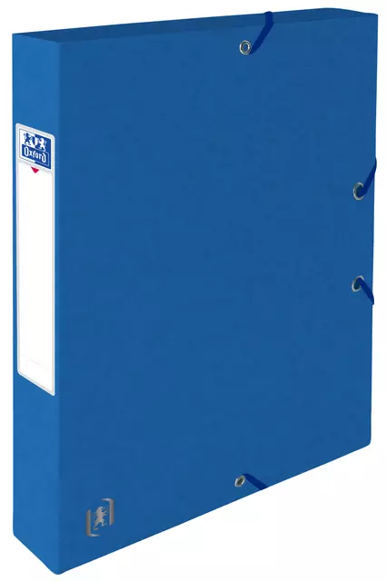 Een Elastobox Oxford Top File+ A4 40mm blauw koop je bij KantoorProfi België BV