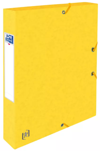 Een Elastobox Oxford Top File+ A4 40mm geel koop je bij KantoorProfi België BV