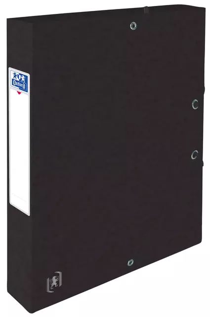Een Elastobox Oxford Top File+ A4 40mm zwart koop je bij KantoorProfi België BV