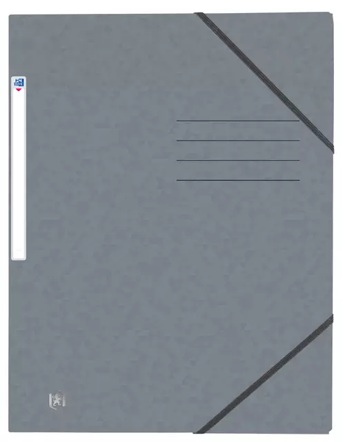 Een Elastomap Oxford Top File+ A4 grijs koop je bij KantoorProfi België BV