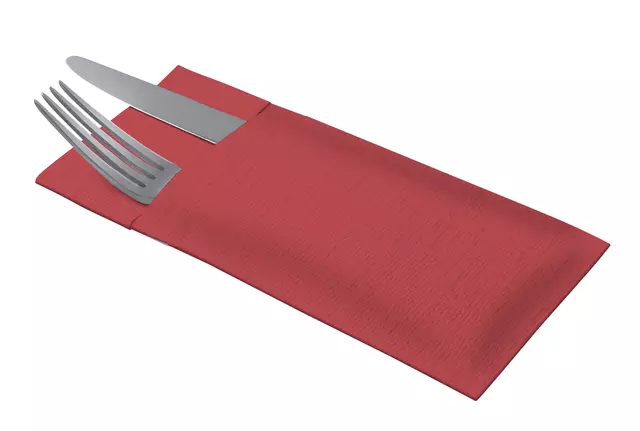 Een Pochette Tork LinStyle® 1-laags 50st duurzaam rood 509604 koop je bij EconOffice