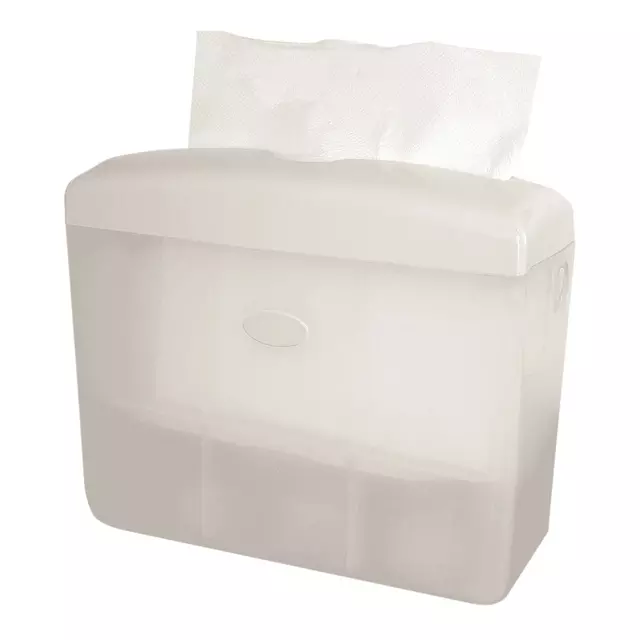 Een Handdoekdispenser Pearl Line P9 tafelmodel wit 430103 koop je bij EconOffice
