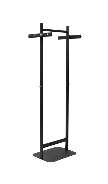 Buy your Wardrobe rack MAUL Salsa standing 172x52x40cm 40kg, 8 hooks black RAL9004 at QuickOffice BV