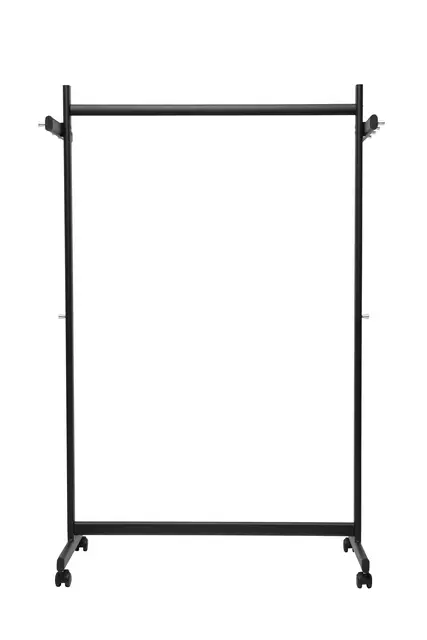 Buy your Wardrobe rack MAUL Samba mobile 115X172X51cm 40kg, 10 hooks black RAL9004 at QuickOffice BV