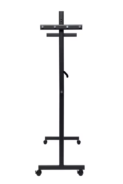 Buy your Wardrobe rack MAUL Samba mobile 115X172X51cm 40kg, 10 hooks black RAL9004 at QuickOffice BV