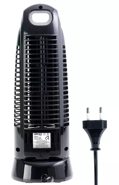 Een Kolomventilator OPUS 2 mini draaibaar zwart koop je bij MV Kantoortechniek B.V.