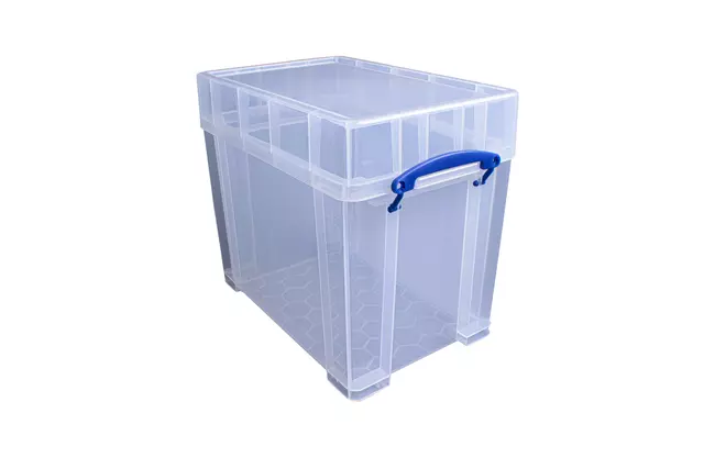 Een Opbergbox Really Useful 19 liter 395x255x330mm transparant wit koop je bij EconOffice