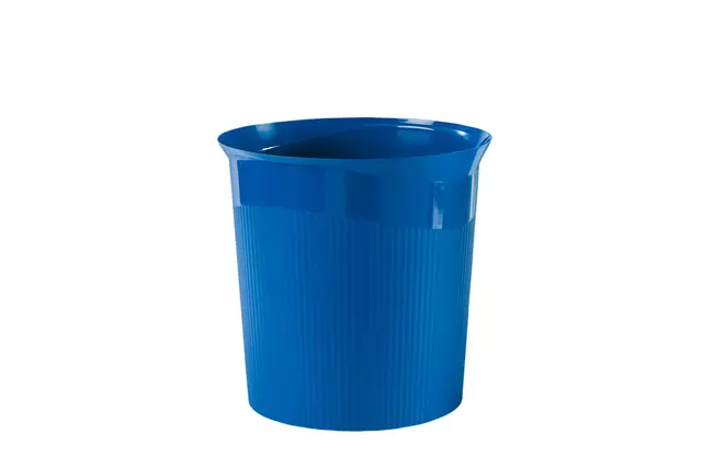 Een Papierbak Han Re-LOOP 13 liter rond blauw koop je bij Kantoorvakhandel van der Heijde