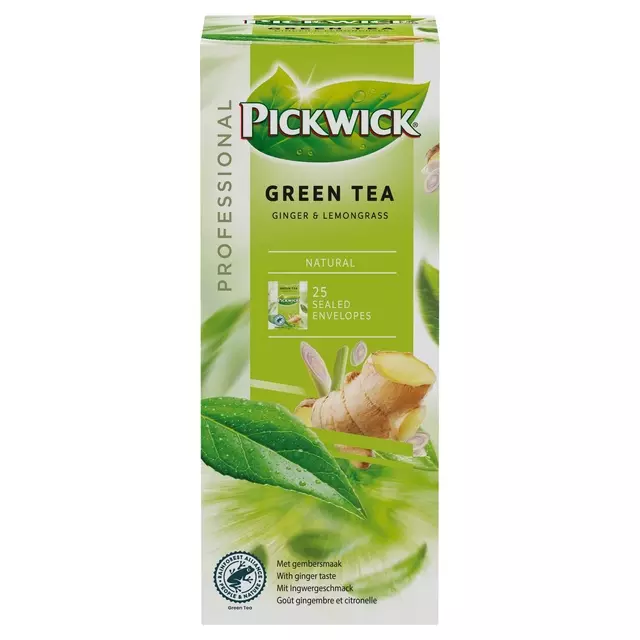 Thee Pickwick green ginger lemongrass 25x2gr