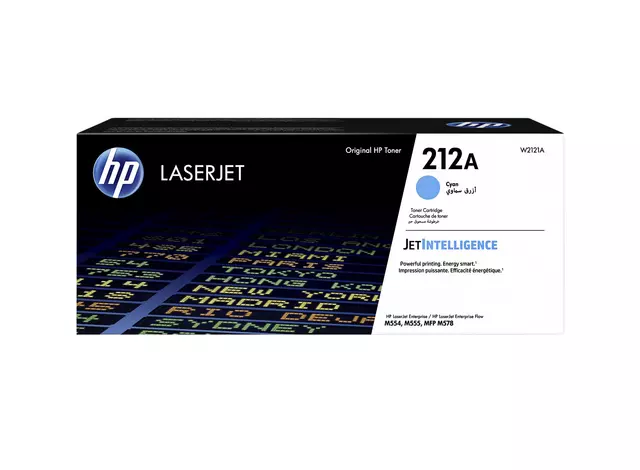 Een Tonercartridge HP W2121A 212A blauw koop je bij Klik Office BV