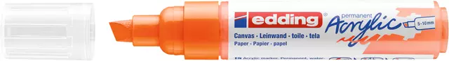 Een Acrylmarker edding e-5000 breed neon oranje koop je bij KantoorProfi België BV