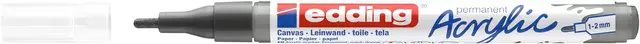 Een Acrylmarker edding e-5300 fijn antraciet koop je bij KantoorProfi België BV