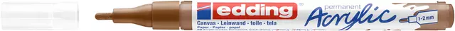 Een Acrylmarker edding e-5300 fijn hazelnoot koop je bij KantoorProfi België BV