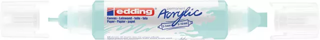 Een Acrylmarker edding e-5400 3D double liner pastel blauw koop je bij KantoorProfi België BV