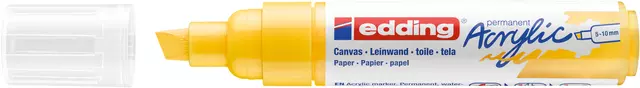 Een Acrylmarker edding e-5000 breed verkeersgeel koop je bij KantoorProfi België BV