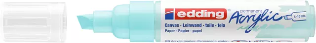 Een Acrylmarker edding e-5000 breed pastel blauw koop je bij KantoorProfi België BV